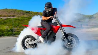 FULL POWER on The Worlds Most Powerful Dirt Bike [upl. by Naamann]