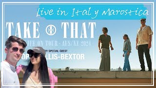 Concert Take That live in marostica Italy ￼ 2024 [upl. by Sillyhp]