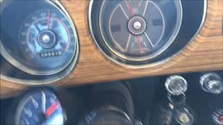 1969 Mustang 351 4V Mach 1 acceleration on the road [upl. by Noraed]