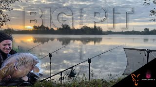 BIG PIT CARP FISHING What a FISH [upl. by Anizor]