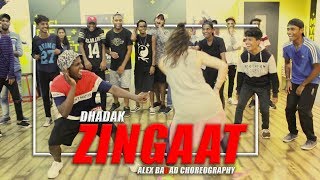 Zingaat Hindi  Dhadak  Alex Badad Choreography  Dance class video [upl. by Teyugn]