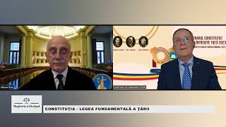 Magistru și discipol Alexandru Ioan invitat Mircea Duțu Constituția legea fundamentală a țării [upl. by Bentlee]