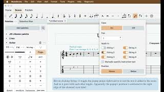 MuseScores Capo Popup [upl. by Lan]