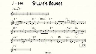 Billies Bounce Backing Track For Drum [upl. by Annairb]