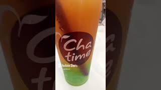 Chatime tea chatime good drink [upl. by Abbi]