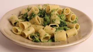 Pasta with Broccoli Recipe  Laura Vitale  Laura in the Kitchen Episode 313 [upl. by Cirdahc]