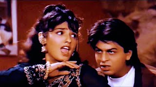 Zamane Ko Ab Tak Nahi Hai PataZamaana Deewana 1995 Full HD Video Song Shahrukh KhanRaveena Tandon [upl. by Sigmund151]