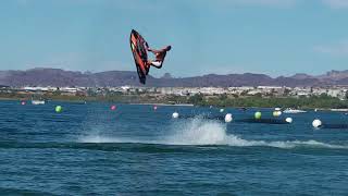 Double Back Flip on Jet Ski by Lee Stone [upl. by Erdnoed]