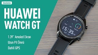 Huawei Watch GT İncelemesi [upl. by Lirpa]