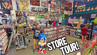 Retro Ricks GamePoint Store Tour [upl. by Ahsinehs]