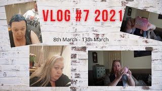 Weekly Vlog 7 2021  Still in Lockdown  I dye my hair  Some Orders arrive [upl. by Brosine]