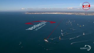 Le départ du Vendée Globe  le résumé [upl. by Emoraj982]