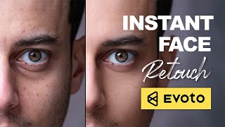 How to RETOUCH a Portrait in 3 Seconds with EVOTO AI [upl. by Voe]