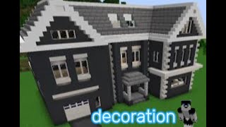 je decor ma maison de minecraft partie 1 [upl. by Tarkany]