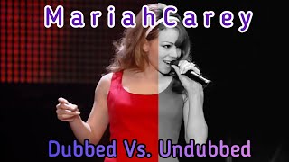 Mariah Carey  Dubbed Vs Undubbed part 2 [upl. by Jillane]