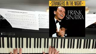 Strangers In The Night  Frank Sinatra  Piano [upl. by Pavel]