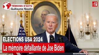 ÉtatsUnis 2024  pourquoi malgré son âge Joe Biden sera le candidat des démocrates  • RFI [upl. by Nodnal107]