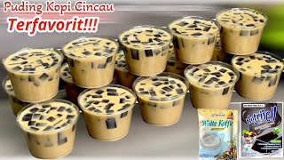 Ga pernah bosan sama Resep Puding yang satu ini‼️Puding Kopi cincau terfavorit untuk ide jualan [upl. by Setarcos51]