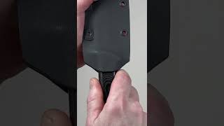 ASMR  Unsheathing and Sheathing Wilson Tactical Model 2 Knife in Kydex Holster￼ [upl. by Novy150]