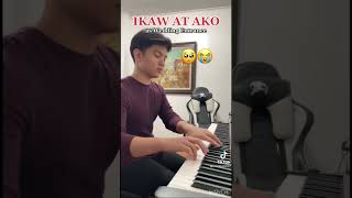 Ikaw at Ako Piano Cover [upl. by Aifos]