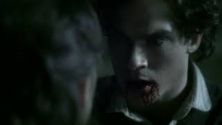 Damon Tells Elena Stefan Made Him Feed On Human Blood  The Vampire Diaries 1x20 Scene [upl. by Aric]