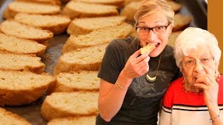 How to make biscotti Katies Italian grandma shares recipe [upl. by Valoniah]