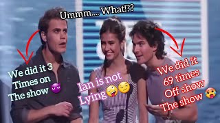 Vampire Diaries cast being funny for 10 minutes straight [upl. by Dixon]