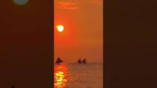 Sunset on boracay bora [upl. by Ecnesse]