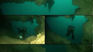 Cenote Angelita diving Tulum MEXICO [upl. by Vita]