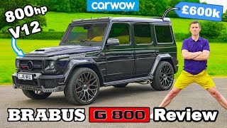 Brabus G800 review 800hp V12 review  060mph test [upl. by Clynes]