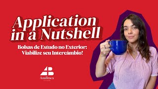 Application in a Nutshell  Bolsas de Estudo no Exterior [upl. by Aimahc]