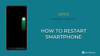 How to Restart the Oppo smartphone  Oppo Android 11  ColorOS 11 [upl. by Shela79]