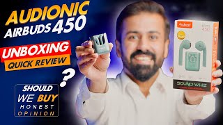 Audionic Airbuds 450 Unboxing amp Quick review  Price in Pakistan  Should We buy  Kharedari [upl. by Kiley]