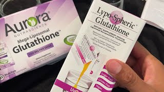 Glutathione  Mega Liposomal Glutathione vs LypoSpheric Glutathione [upl. by Ahsoj626]