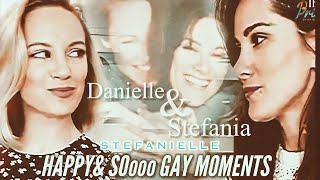 Danielleamp Stefania  Stefanielle HAPPYampSOooo Gay Moments  Marina Station 19 [upl. by Emyam]