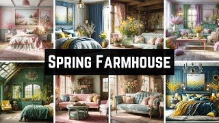 60 Spring Farmhouse Interior Decoration Ideas for 2024 [upl. by Amaty]