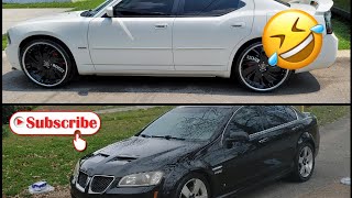 PONTIAC G8 VS RT CHARGER [upl. by Cornelie]