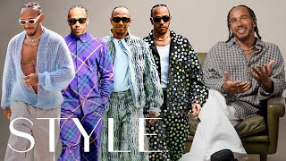 Lewis Hamilton ranks his top 10 offtrack fashion looks [upl. by Godric]