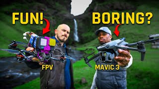 Best Drone For Cinematic Footage  Regular Drone VS FPV Drone [upl. by Josh]