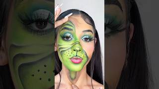 Igalcatrazmakeup 💚🌲 GRINCH viralvideo reelsvideo makeupartist viralvideo makeupcreator [upl. by Turne132]