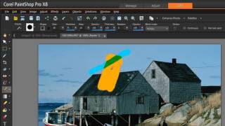 Using Brushes in PaintShop Pro [upl. by Anaitat]