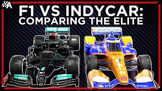 IndyCar vs Formula 1 car Technical Comparison [upl. by Odnaloy]