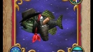 Wizard101 how to catch sam bass fish [upl. by Urdna]