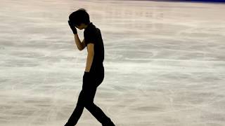 Yuzuru Hanyu GPF2014 practice FP 20141213 [upl. by Annazor]