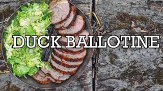 Thanksgiving Wood Fired Duck Ballotine [upl. by Mali]