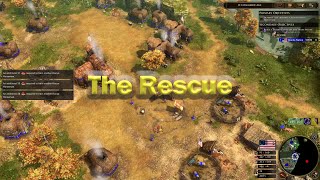 The Rescue Age of Empire III Devinitife Edition [upl. by Fronnia]