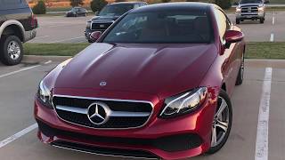 2019 Mercedes E450 Coupe [upl. by Ellimak]