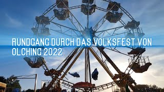 Volksfest Olching Rundgang 2022 [upl. by Attlee]