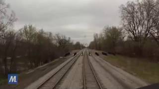 Metra Ride Along  SouthWest Service Outbound [upl. by Lundberg]