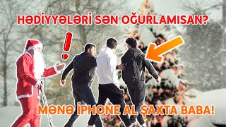 ESEBI ŞAXTA BABA  USAQLARİN HEDİYYELERİNİ QAYTAR  BAKİDA SOSYAL PRANK prank turkey sosyal [upl. by January]